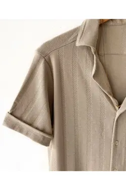 پیراهن فصل جدید پنبه ای مردانه برند SuzzyGo کد 1649692268