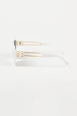 عینک شیشه ای سفید مشکی برند Kapin کد 1649678227