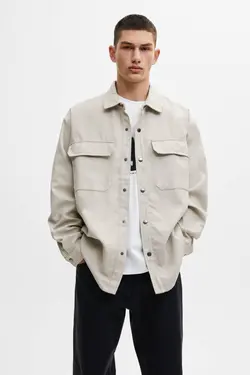کت جیر مصنوعی سبک برند Pull &amp; Bear کد 1649671160