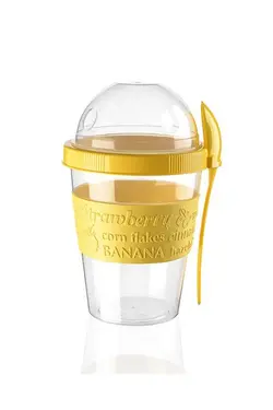 ظرف ماست میوه درب‎دار قاشق دار برند Kitchen Design Lab کد 1649795429