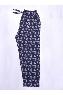 پیژامه برگ طرح‎دار زنانه مشکی برند ÖZIRMAK کد 1649786528