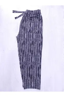 پیژامه برگ طرح‎دار زنانه مشکی برند ÖZIRMAK کد 1649786528