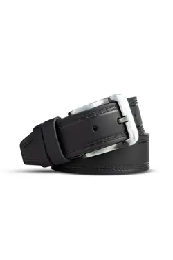 کمربند چرم اصل مشکی مردانه 4cm برند Goay کد 1649787932
