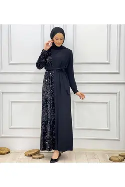 لباس مجلسی پولک دوز پولکی تک نفره طرفه برند MODA URUBA کد 1649770266