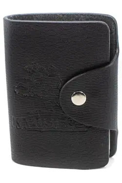 کارت قسمته چرم مصنوعی 200 درب‎دار جا کارتی قفل دار برند AnkaShop کد 1649871819