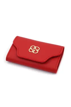 کیف پول مدل قرمز جا کارتی زنانه 11x8cm برند Defnella کد 1649871429