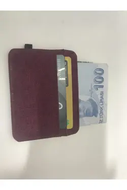 کیف پول جا کارتی زرشکی برند İmat کد 1649871030