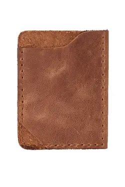 100چرم جا کارتی دست ساز دستی قهوه‎ای مردانه برند Altınyıldız Classics کد 1649875030