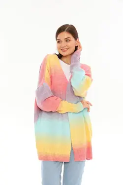 بافتنی گشاد نخی ابریشم سری برند TEORA FASHION کد 1649780167