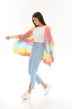 بافتنی گشاد نخی ابریشم سری برند TEORA FASHION کد 1649780167