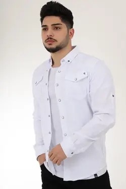 پیراهن ست جیبدار مردانه برند Stilkombin کد 1649946782