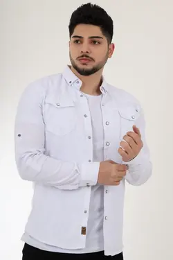 پیراهن ست جیبدار مردانه برند Stilkombin کد 1649946782