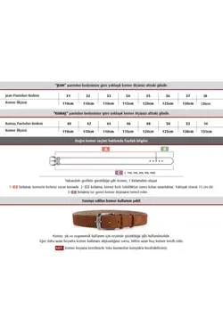 کمربند چرم اتوماتیک 3.5cm برند KASVA DERİ کد 1650121088