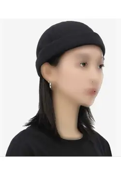 کلاه قابل تنظیم تابستانی مشکی یکدست برند Elif İç Giyim کد 1706962050