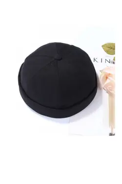 کلاه قابل تنظیم تابستانی مشکی یکدست برند Elif İç Giyim کد 1706962050