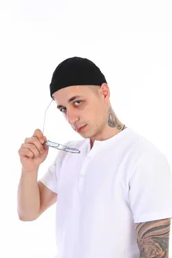 کلاه قابل تنظیم تابستانی مشکی یکدست برند Elif İç Giyim کد 1706962050