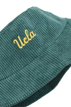 کلاه قلاب دوزی شده سبز سطل مخملی .حمل کردن. برند Ucla کد 1707019511