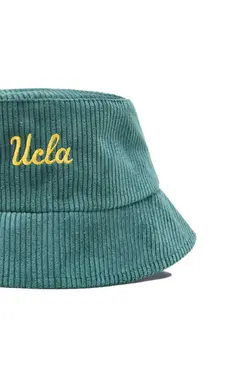 کلاه قلاب دوزی شده سبز سطل مخملی .حمل کردن. برند Ucla کد 1707019511