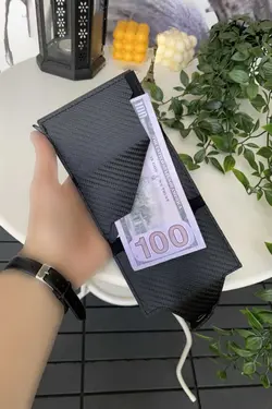 کیف پول محافظ ضد فیبر هوشمند مارین / جا کارتی چرم برند Modica کد 1706993775
