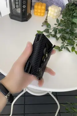کیف پول محافظ ضد فیبر هوشمند مارین / جا کارتی چرم برند Modica کد 1706993775