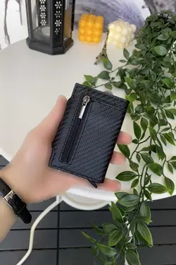 کیف پول محافظ ضد فیبر هوشمند مارین / جا کارتی چرم برند Modica کد 1706993775