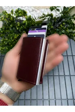 کیف پول جا کارتی چرم اصل والده برند bayderi کد 1707134782