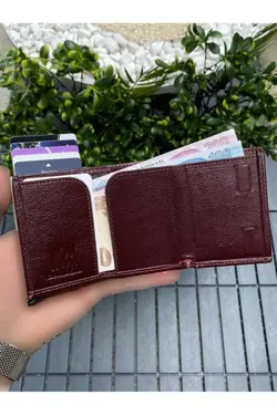 کیف پول جا کارتی چرم اصل والده برند bayderi کد 1707134782