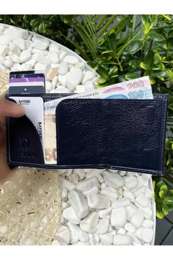 کیف پول جا کارتی چرم اصل والده برند bayderi کد 1707134780