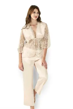 ست لباس شب ساتن برند Aria's Closet کد 1650566170