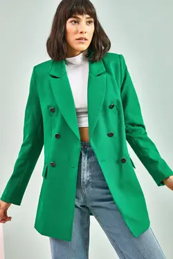 کت دکمه‎دار زنانه برند Bianco Lucci کد 1650533469