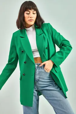 کت دکمه‎دار زنانه برند Bianco Lucci کد 1650533469