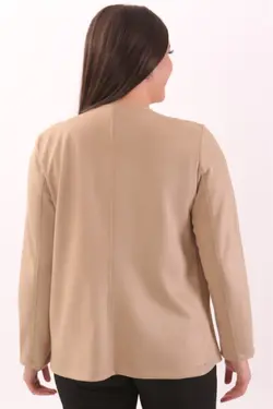 کت جیر بژ زیپدار برند metpoint کد 1650532627