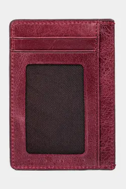 3605100% اصل زرشکی جا کارتی چرم برند Grande کد 1650720488