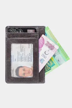 3605100% اصل طوسی جا کارتی چرم برند Grande کد 1650720368