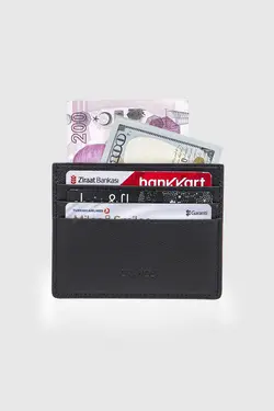 3614100% اصل مشکی جا کارتی چرم برند Grande کد 1650719888