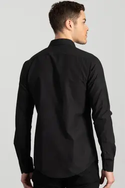 پیراهن ساده برش اسلیم فیت مردانه قالب تنگ برند Tudors کد 1650839184