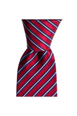 کراوات ابریشم راه‎راه زرشکی سانتی متر برند 1001 Kravat کد 1650831187