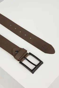 کمر سگک جین مستطیلی چرم مصنوعی مردانه برند Defacto کد 1650827710