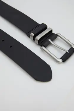 کمر جین چرم مصنوعی کلاسیک مردانه برند Defacto کد 1650827349