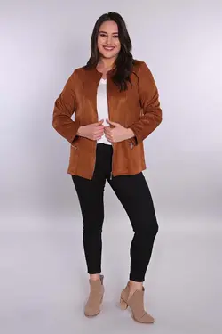 کت جیر شتری زیپدار برند metpoint کد 1650953116