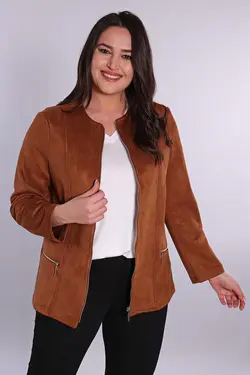 کت جیر شتری زیپدار برند metpoint کد 1650953116