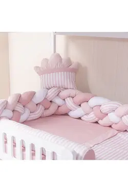 ست خواب بچه گانه کودک بافتنی صورتی برند Mini Baby کد 1650879728