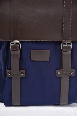 کوله پشتی کمربند مردانه قسمته لپ تاپ کمربند‎دار سرمه ای برند Icone کد 1651089967