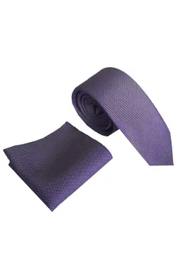 کراوات ست دستمال نیلی 5.5cm برند Kravatistan کد 1651057027