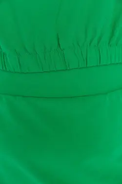 ست لباس بافتنی یقه گرد سبز برند Trendyol Curve کد 1651051688