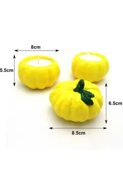 ست معطر 3تکه کدو تنبل زرد برند bifra کد 1651014486