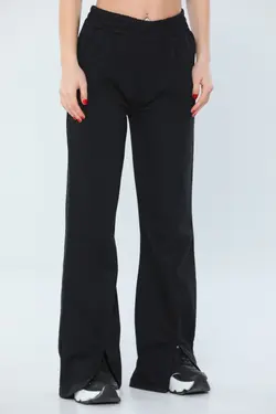 لباس راحتی چاک دار پاچه شلوار زنانه مشکی برند Julude کد 1651224311