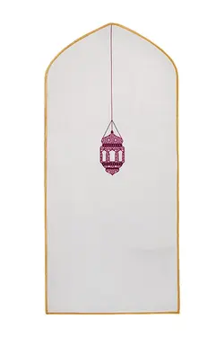 بسته ارتوپدیک سجاده مخملی کرم سیاه برند Oxyofficial کد 1651201686