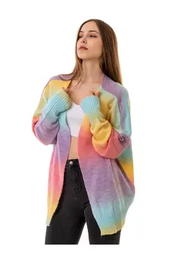 بافتنی سری رنگین کمان زنانه برند GANE کد 1651357868