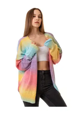 بافتنی سری رنگین کمان زنانه برند GANE کد 1651357868